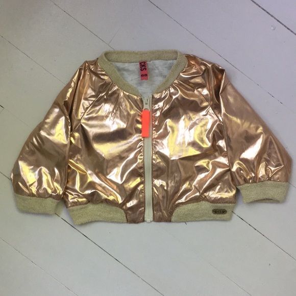 Other - Super trendy copper bomber jacket 6 months